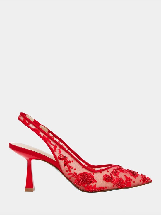 Betsey Johnson Shoes - ✨Nikki Red Betsey Johnson Heels Size 8.5